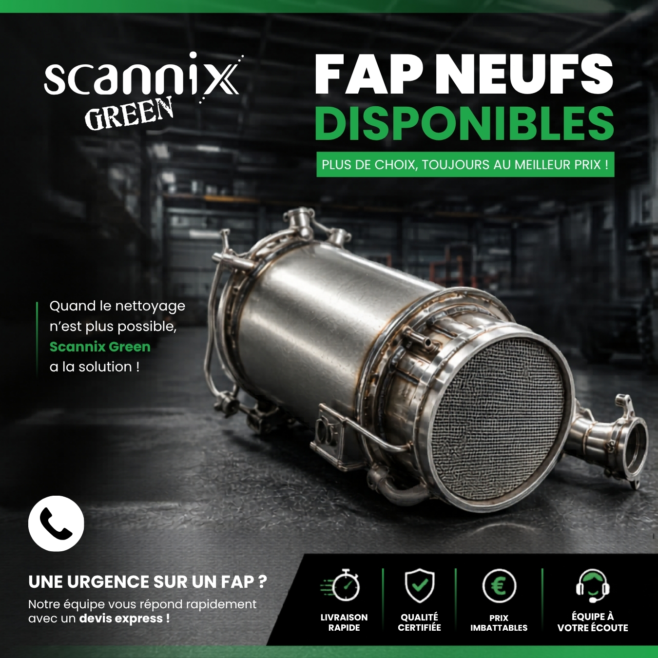 FAP neufs disponibles